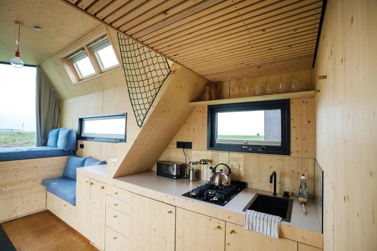 Tiny House Pioneer 18 Zur Meerseite - Green Tiny Village Harlesiel Carolinensiel Exterior foto