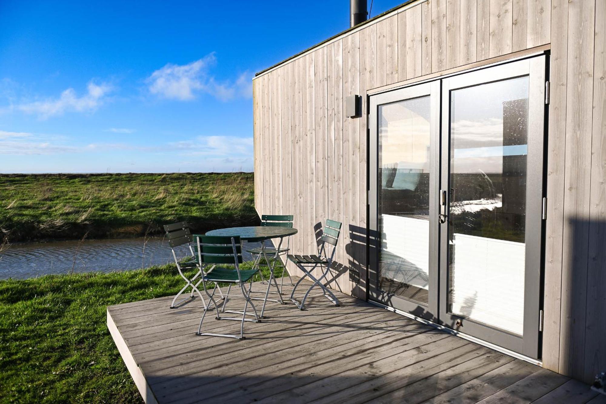 Tiny House Pioneer 18 Zur Meerseite - Green Tiny Village Harlesiel Carolinensiel Exterior foto